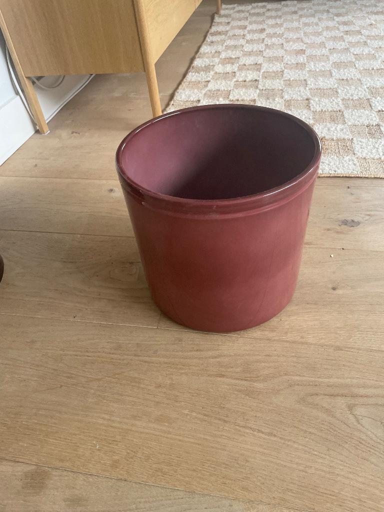 Bloempot keramiek Sprinklr, Rond, Nieuw, Minder dan 40 cm, Balkon