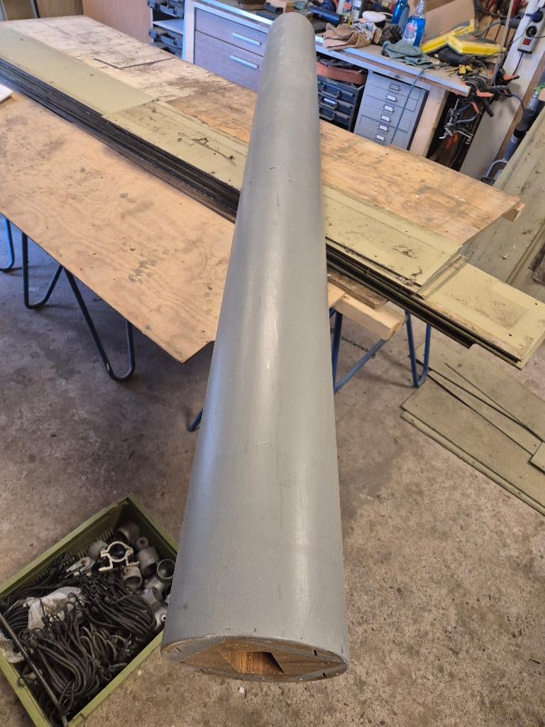 4 ronde houten palen, Ophalen, Gebruikt, 180 tot 250 cm, Palen