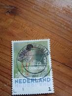 Nederlandse postzegel met tureluur - gestempeld, Ophalen of Verzenden, Na 1940, Gestempeld