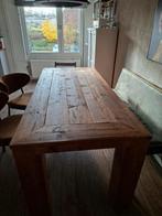 Tafel steigerhout, Ophalen, 50 tot 100 cm, Zo goed als nieuw, 150 tot 200 cm