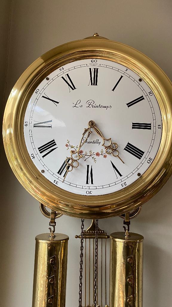 Klok, Huis en Inrichting, Woonaccessoires | Klokken, Ophalen, Zo goed als nieuw, Analoog, Wandklok