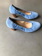Blauwe suede Högl pumps, maat 40, Pumps, Zo goed als nieuw, Hogl, Verzenden