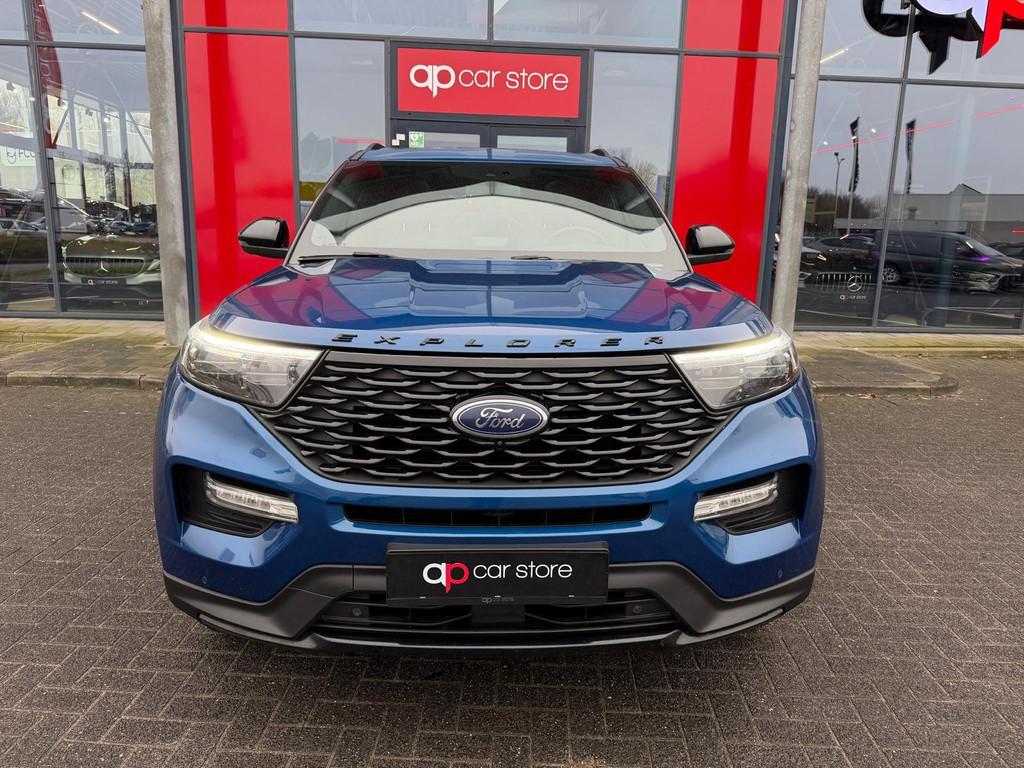 Ford EXPLORER 3.0 V6 EcoBoost PHEV ST-Line, Auto's, Ford, Automaat, Verwarming stoelen achter, Bedrijf, 2956 cc