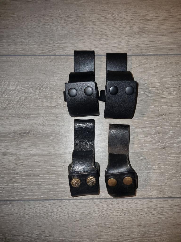 4 open handboeientasje voor aan een koppel, Verzamelen, Militaria | Algemeen, Ophalen of Verzenden, Marechaussee, Nederland, Overige typen