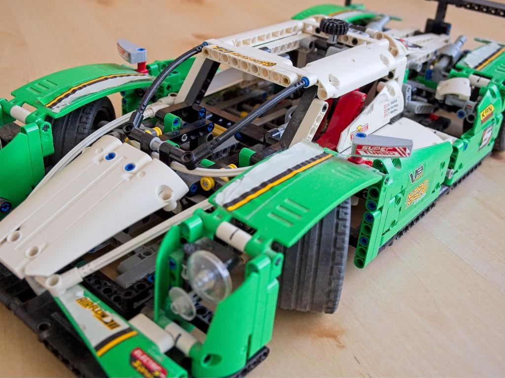 lego technic race auto 42039, Ophalen, Gebruikt, Lego, Compleet