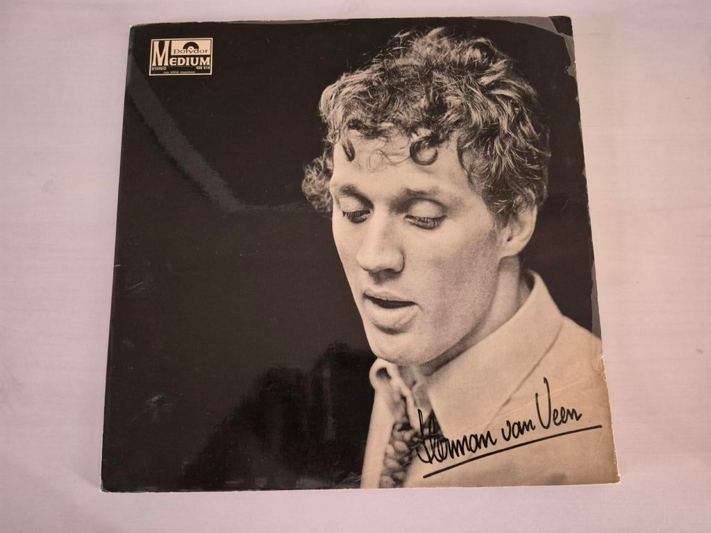 Herman van Veen LP - Medium, Cd's en Dvd's, Vinyl | Nederlandstalig, Ophalen, Gebruikt, Overige genres