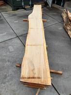 13 x eiken schaaldelen 240x40x2,5 cm voor 400euro, Ophalen, Zo goed als nieuw, Hout, 60 tot 100 cm