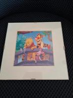 Klein schilderij van Winnie de Pooh, Tijgertje en Knorretje, Verzamelen, Ophalen of Verzenden, Winnie de Poeh of vrienden, Gebruikt