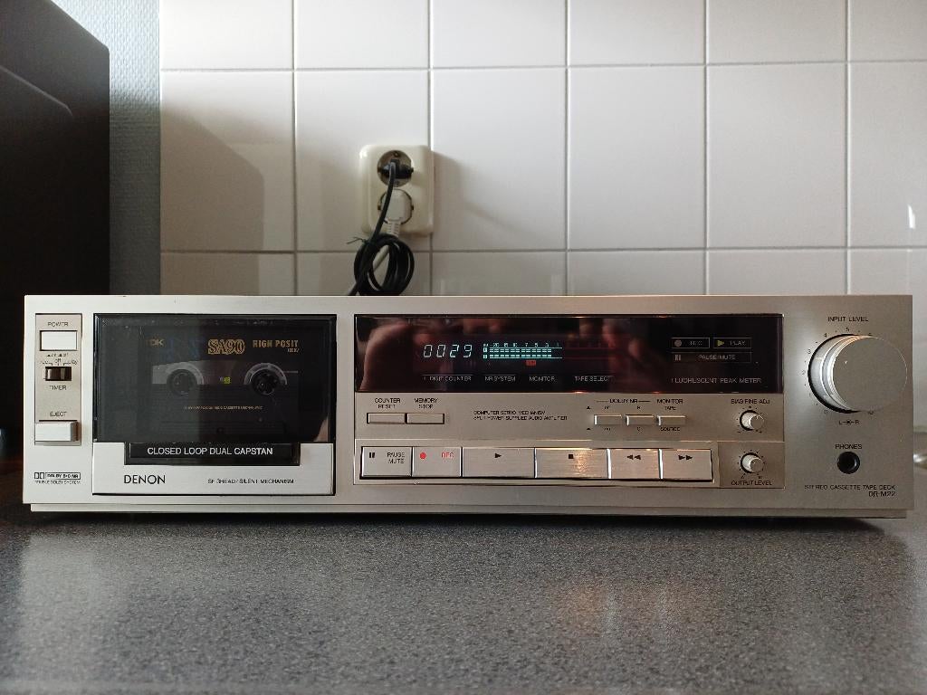 Denon DR-M22 Cassettedeck, Ophalen, Enkel, Denon, Tiptoetsen