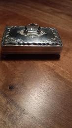 Zilveren lepeldoosje, Ophalen of Verzenden, Zilver