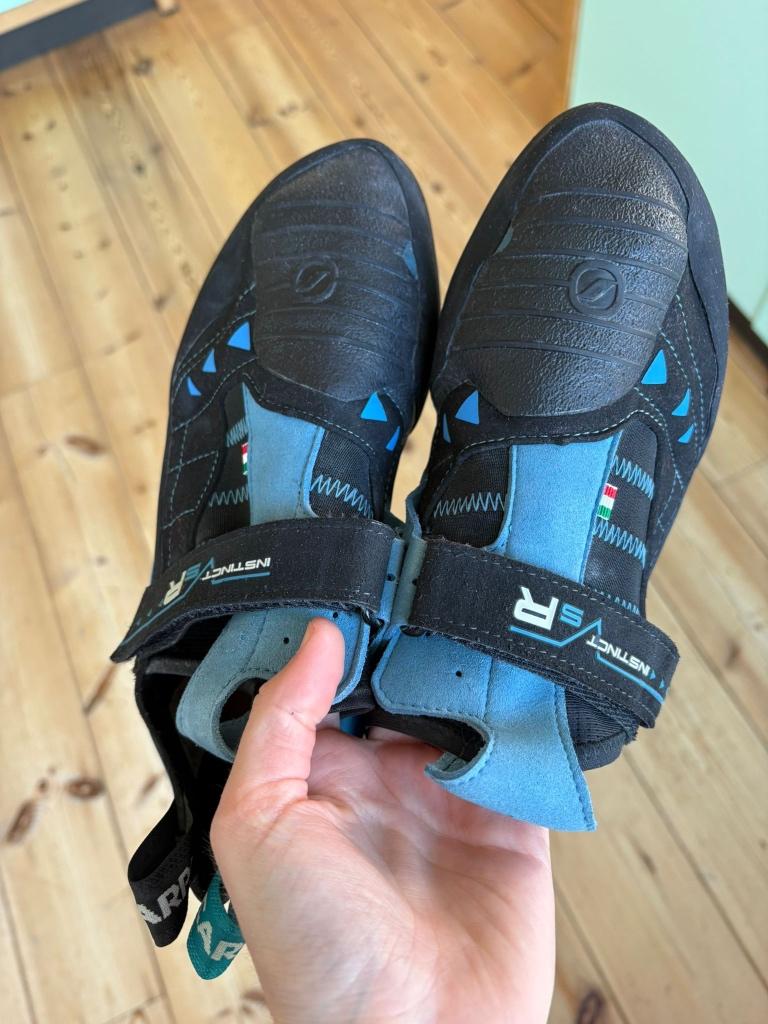 Scarpa Instinct VSR maat 46 (45 voet) zgan. 3x gebruikt, Sport en Fitness, Klimsport, Ophalen of Verzenden, Zo goed als nieuw
