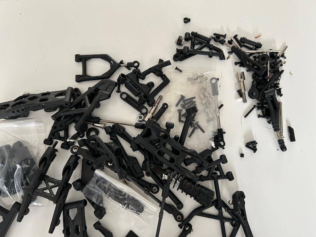 Lotje rc onderdelen 1/12 1/10 rc modelbouw, Ophalen of Verzenden, Gebruikt, Overige schalen, Onderdeel