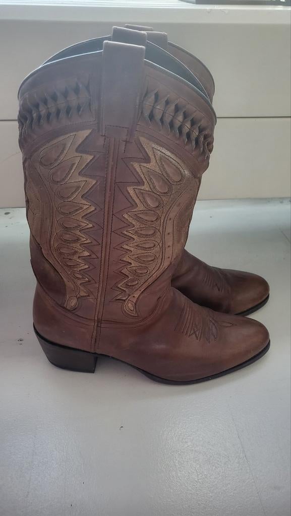Sendra Cowboy Laarzen Dames Maat 39, Ophalen, Bruin, Zo goed als nieuw, Hoge laarzen