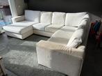 Grote hoekbank, 4 delen, afritsbare kussens, Ophalen, Gebruikt, Hoekbank, 300 cm of meer