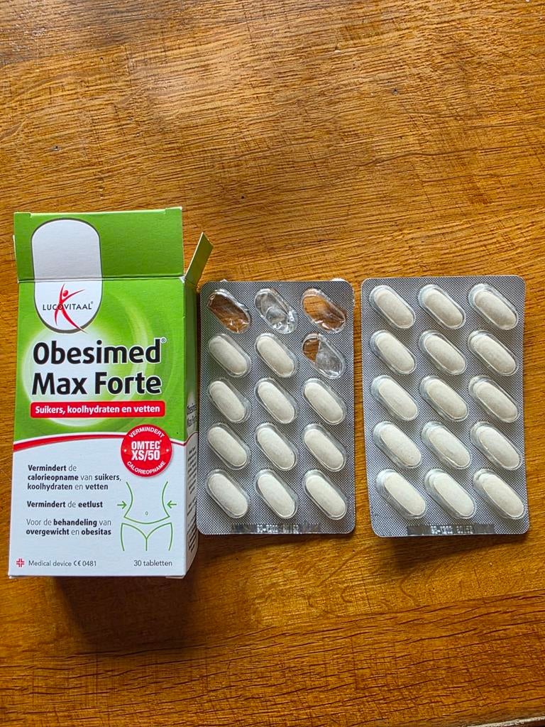 Obesimed Max Forte Lucovitaal 10 doosjes a 30 stuks, Ophalen of Verzenden, Nieuw, Overige typen