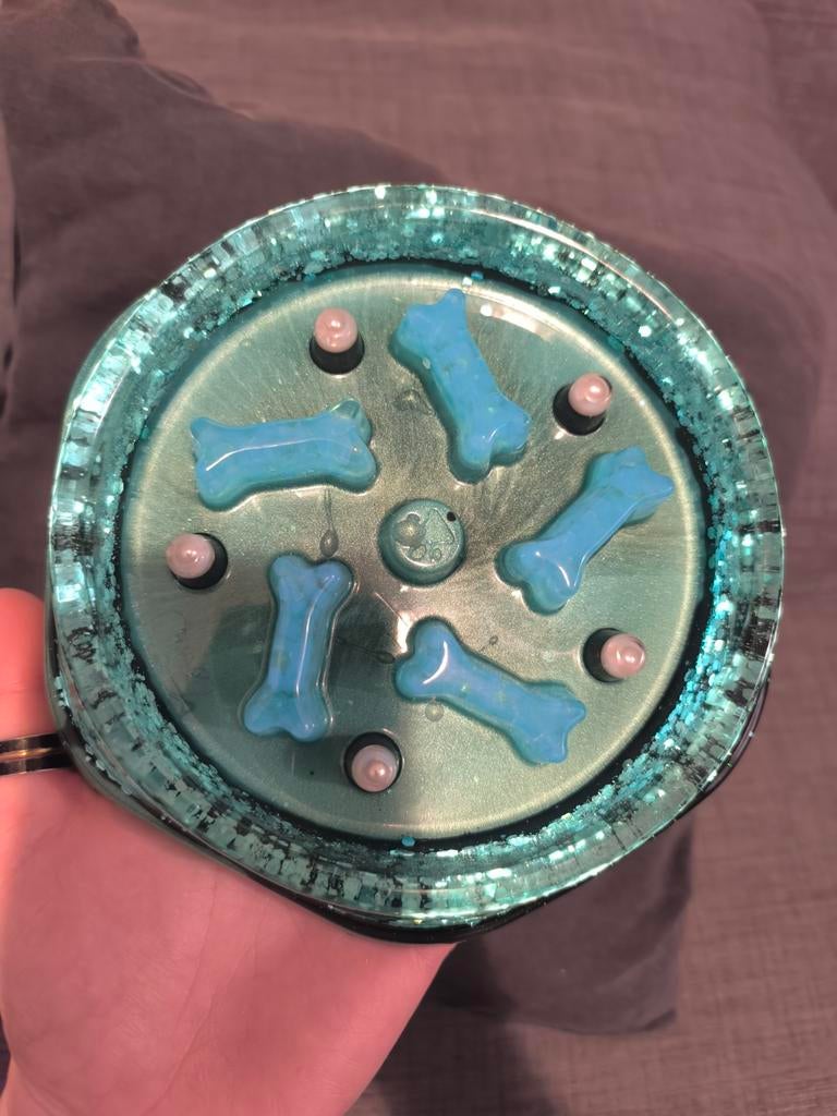 Voerbak voor huisdieren resine epoxy, Dieren en Toebehoren, Hondenvoerbakken en Drinkbakken, Nieuw, Anti-schrok, Ophalen