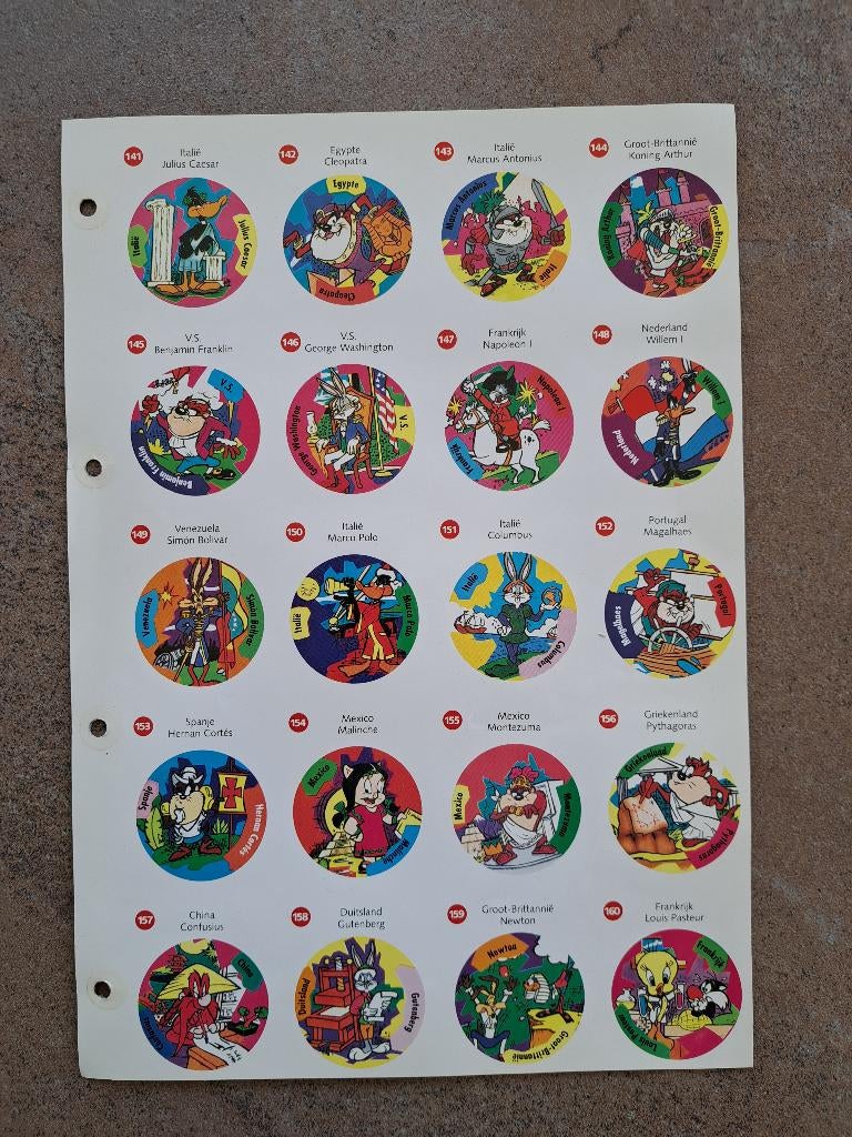 Flippo's 141 t/m 180, Verzamelen, Ophalen of Verzenden, Looney Tunes, Verzameling