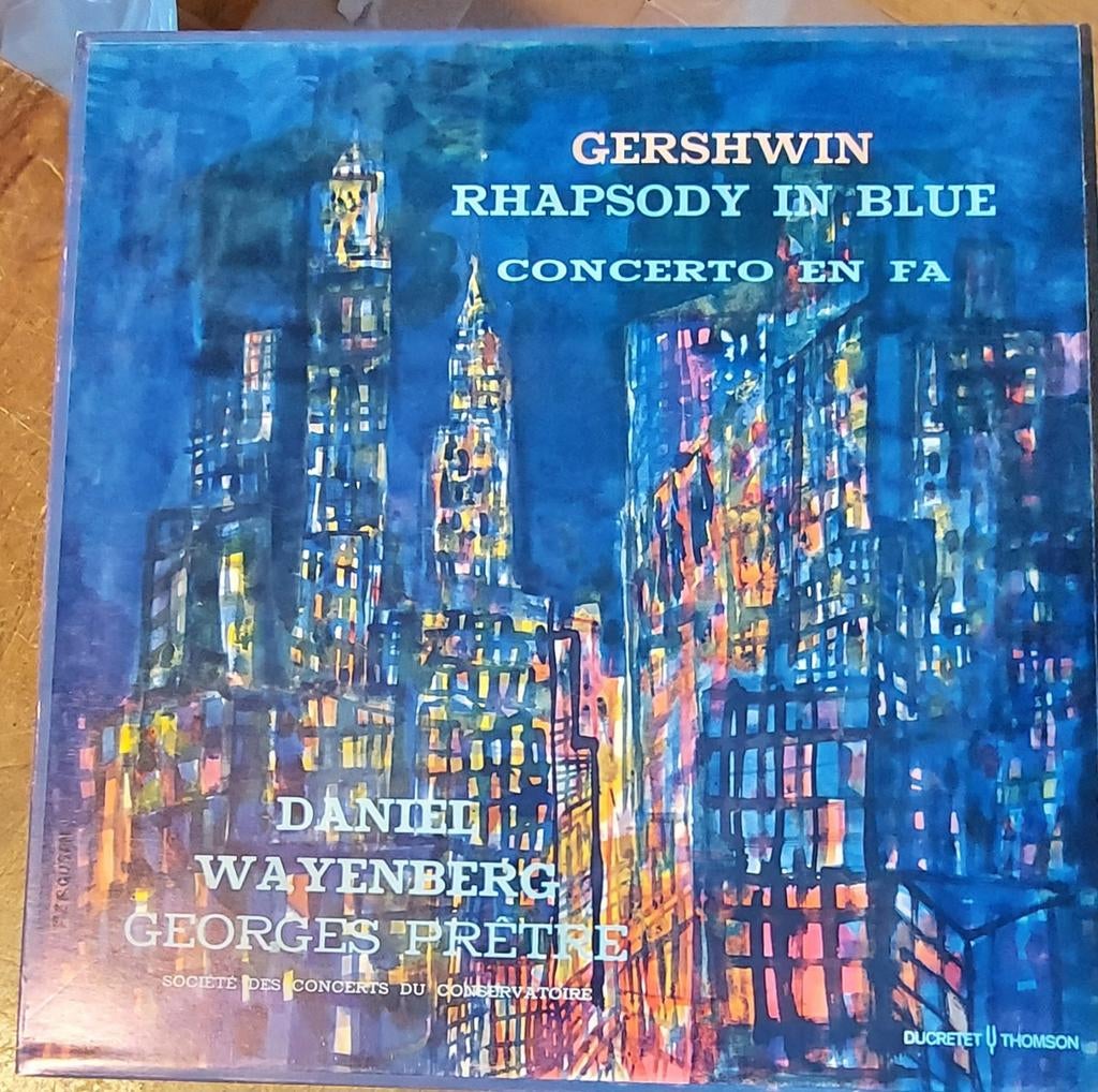 Gershwin Rhapsody in Blue - Daniel Wayenberg vinyl, Cd's en Dvd's, Vinyl | Klassiek, Ophalen of Verzenden