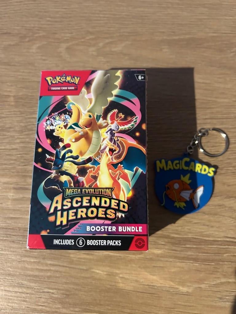 Ascended Heroes Boosterbundle, Ophalen of Verzenden, Nieuw, Boosterbox, Foil
