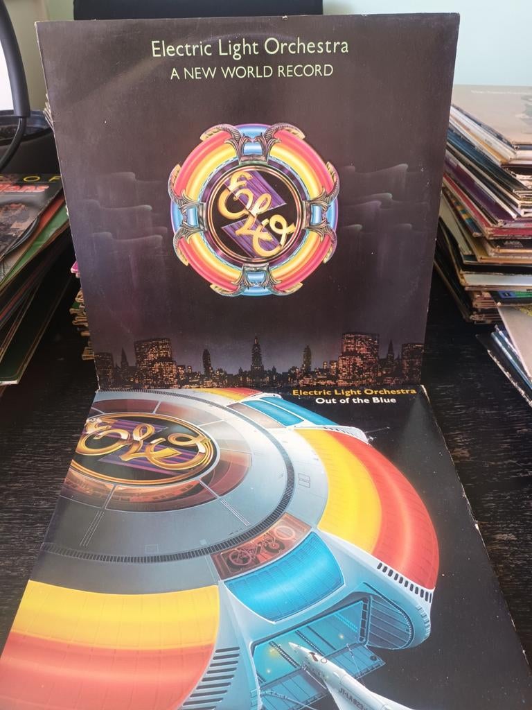Vinyl 2X Electric Light Orchestra, Cd's en Dvd's, Vinyl | Rock, Ophalen of Verzenden, Gebruikt, Poprock