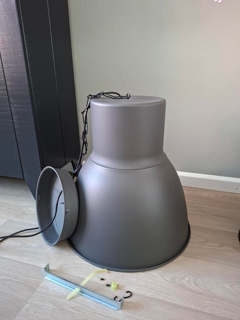 Grote Ikea Hektar hanglamp, Ophalen, Zo goed als nieuw, Minder dan 50 cm