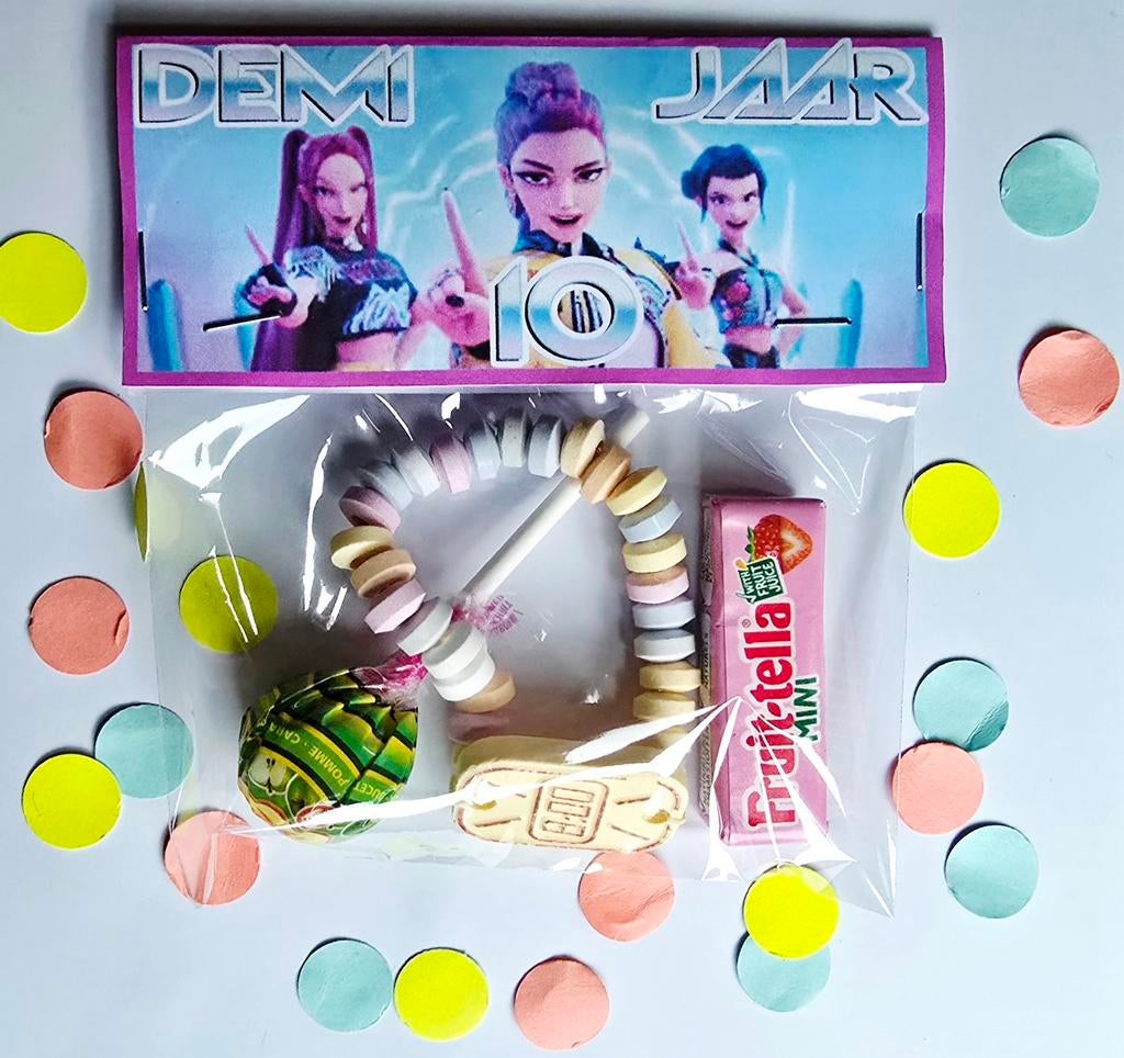 Traktatie van Kpop Demon Hunters, Ophalen of Verzenden, Nieuw, Feestartikel, Verjaardag