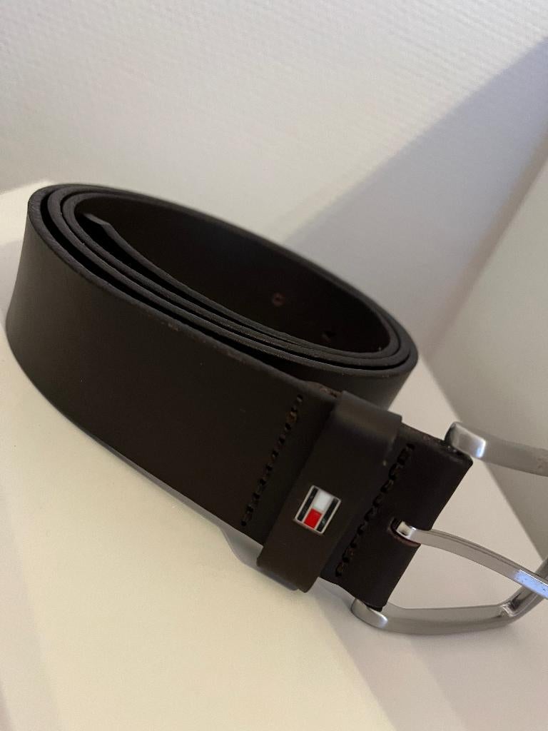 Heren Riem van Tommy Hilfiger, Kleding | Heren, Riemen en Ceinturen, Bruin, Echt leder, Tommy Hilfiger, Zo goed als nieuw