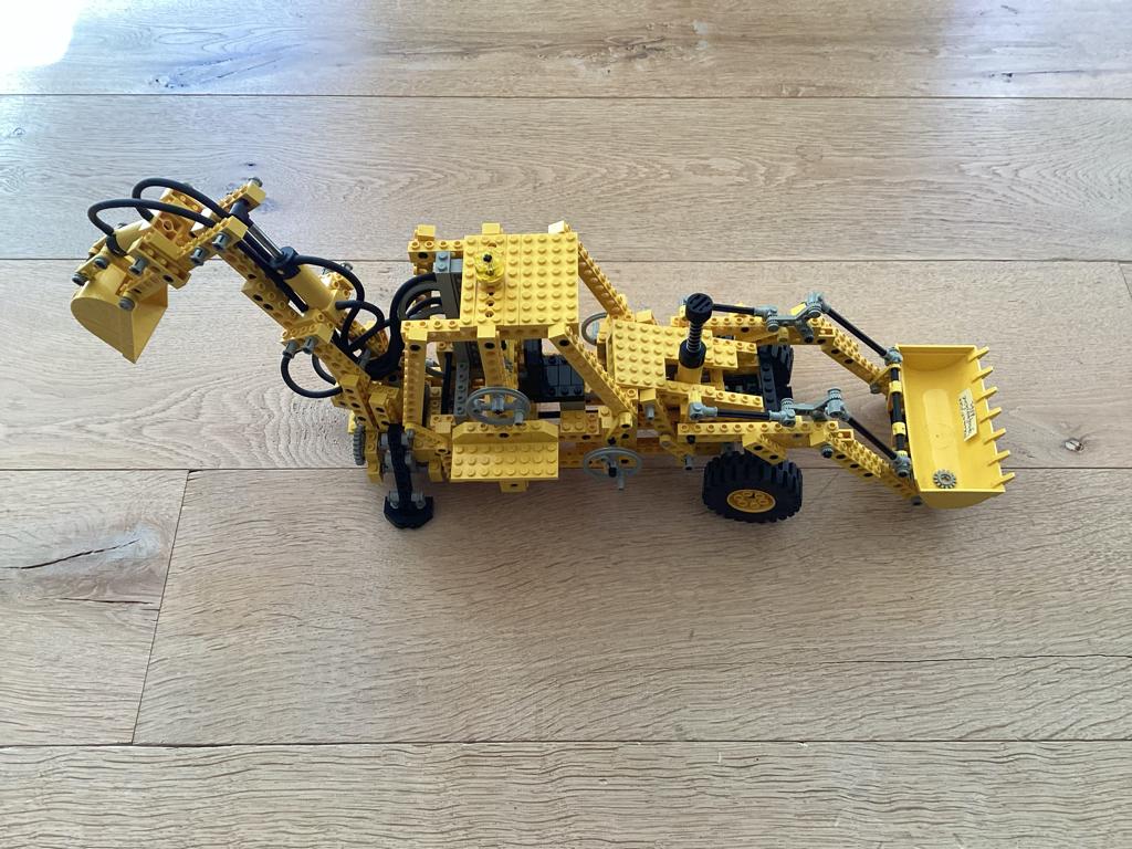 Lego Technic 8862 pneumatische graafmachine, Ophalen, Gebruikt, Complete set, Lego