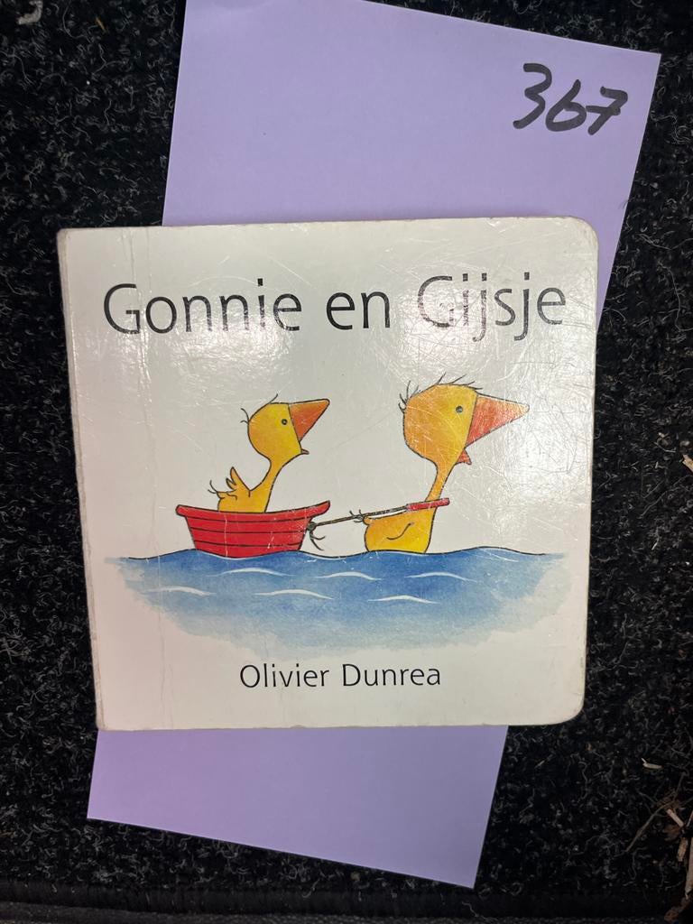Gonnie en Gijsje - Olivier Dunrea (Prentenboek), Boeken, Ophalen of Verzenden, Zo goed als nieuw, 2 tot 3 jaar