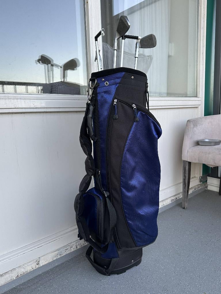 Golftas Challenger met clubs, Ophalen, Zo goed als nieuw, Tas