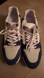 Blauwe met witte sneakers, maat 45, Blauw, Ophalen of Verzenden, JAC HENSEN, Sneakers of Gympen