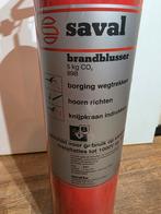 Nieuwe Saval CO2 Brandblusser 5kg - Elektrisch veilig, Ophalen of Verzenden, Nieuw, Brandblusser