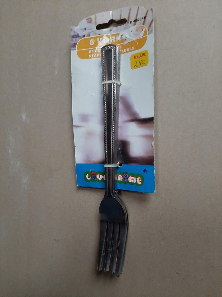 Vorken., Nieuw, Ophalen of Verzenden, Rvs of Chroom, Vaatwasserbestendig