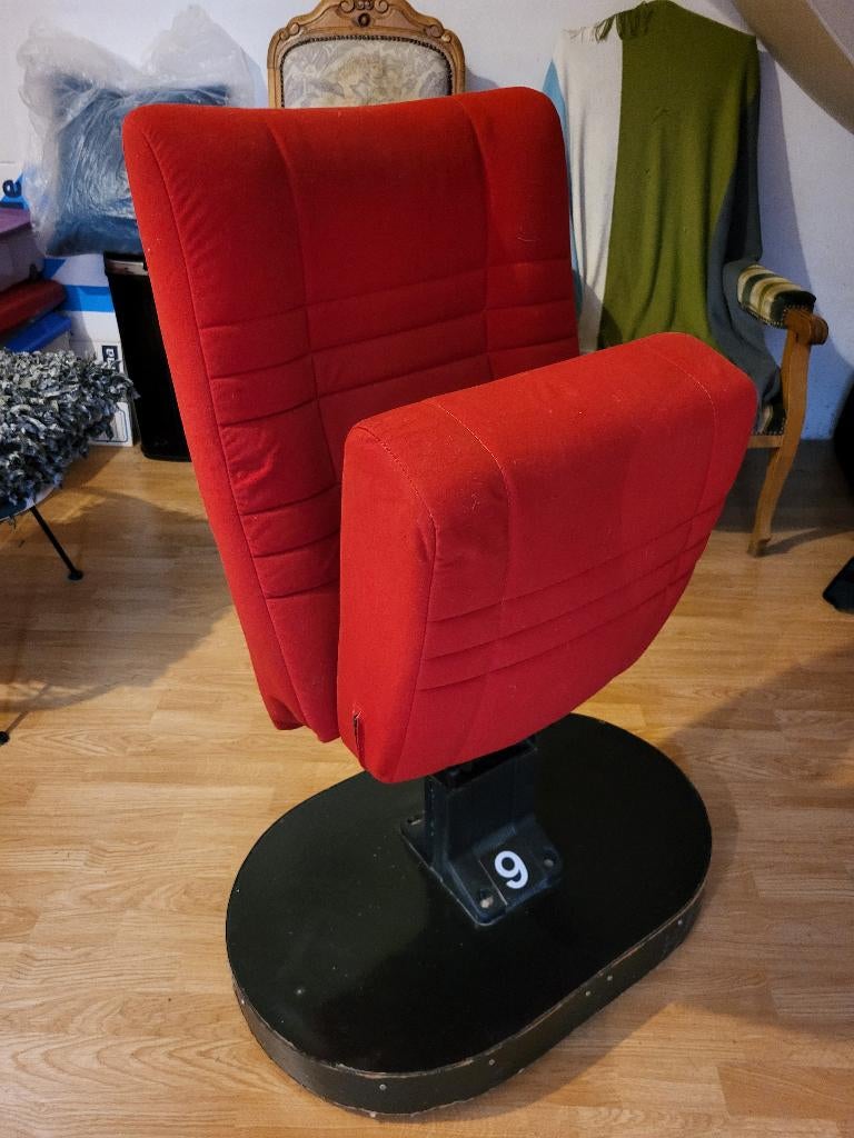 Bioscoopstoel - in zeer goede staat, Ophalen, Zo goed als nieuw, Stof, Eén