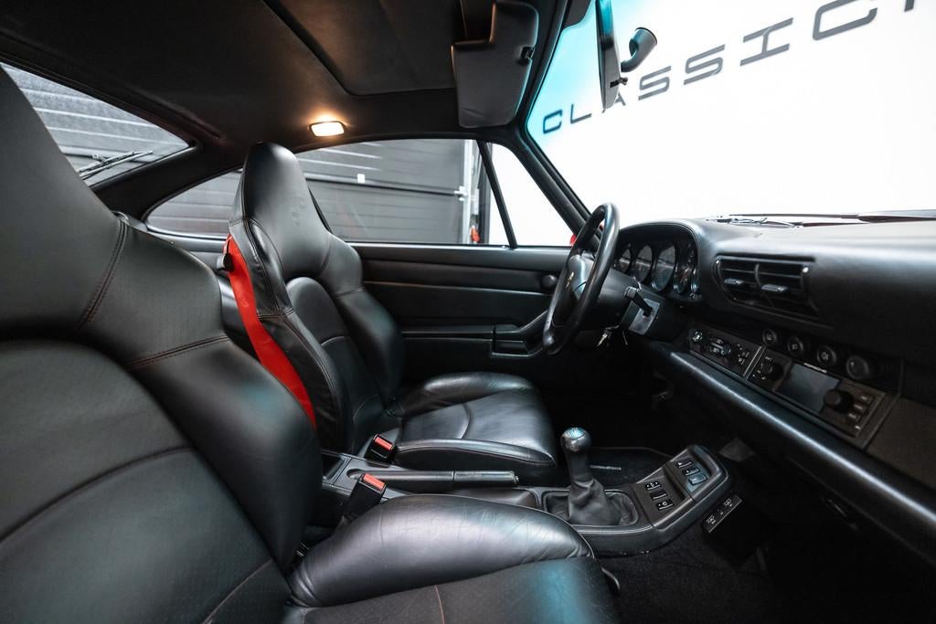 Porsche 911 3.6 Turbo Dealer auto (bj 1996), Auto's, 4 stoelen, Leder, Bedrijf, 408 pk