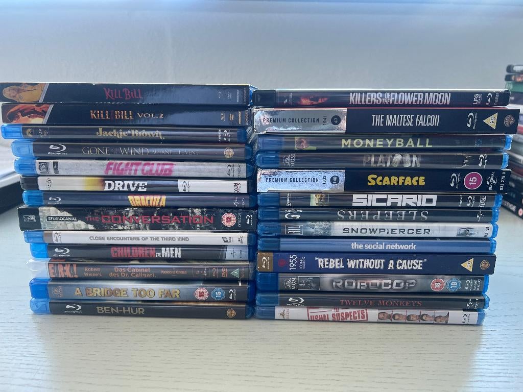 Blu Ray Collectie, Ophalen of Verzenden, Zo goed als nieuw