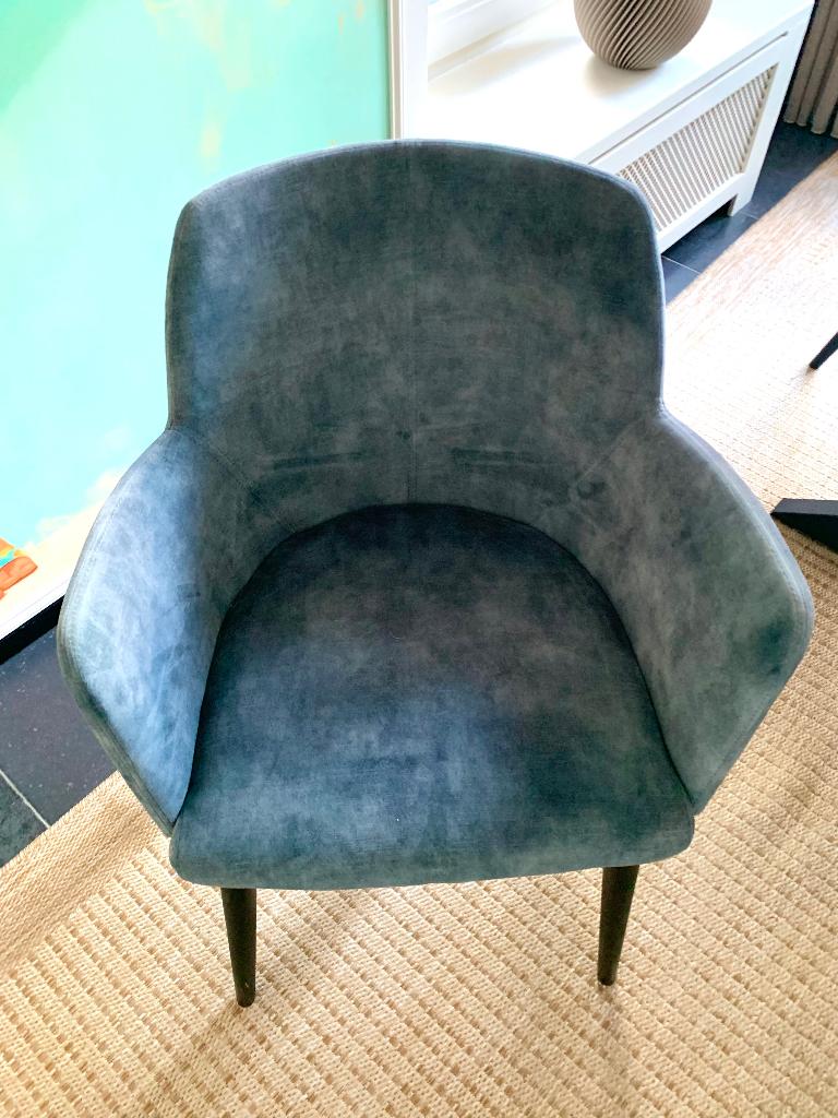 4 eetkamer stoelen, Huis en Inrichting, Stoelen, Ophalen, Zo goed als nieuw, Vier, Modern