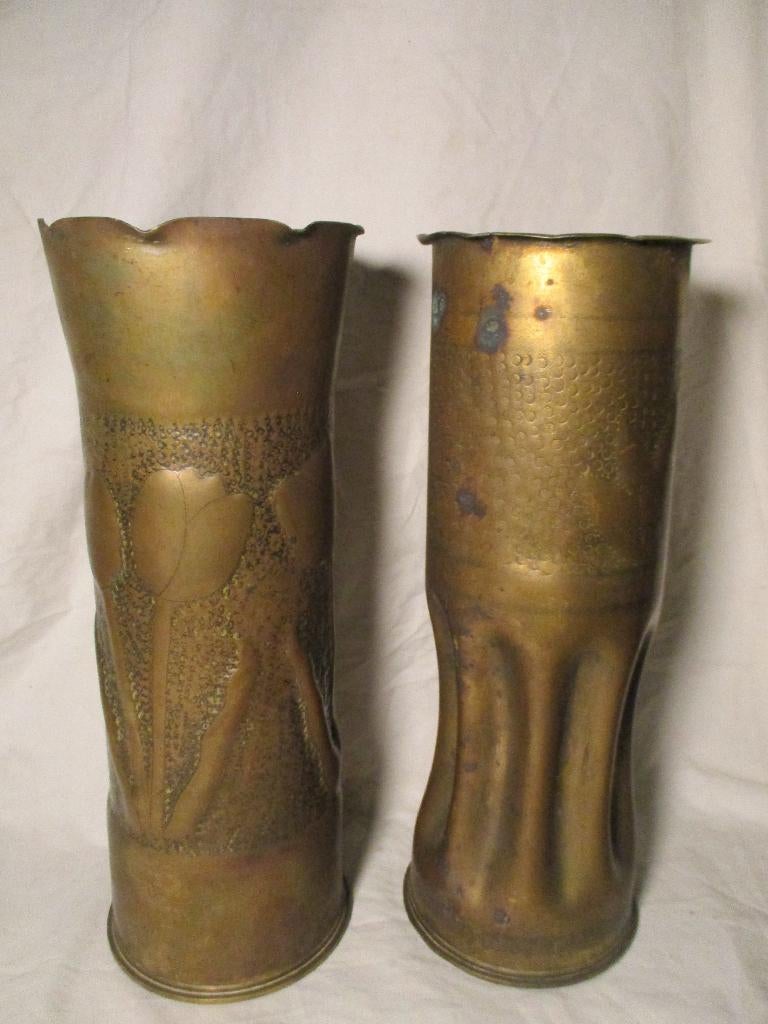 2x kanon hulzen 2e wereld oorlog, Ophalen of Verzenden, Nederland, Hulzen of Bodemvondsten