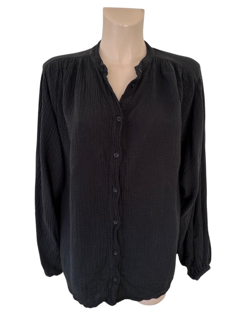 Penn & Ink blouse S, Kleding | Dames, Blouses en Tunieken, Zwart, Ophalen of Verzenden, Zo goed als nieuw