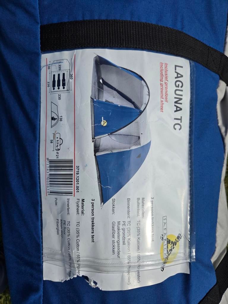 Laguna TC 3-persoons trekkers tent, Ophalen, Gebruikt