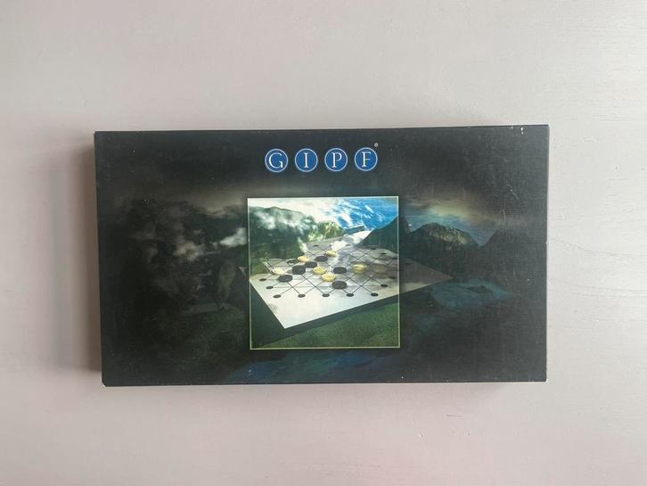 GIPF (black box edition, 1996), Hobby en Vrije tijd, Gezelschapsspellen | Bordspellen, Zo goed als nieuw, Een of twee spelers