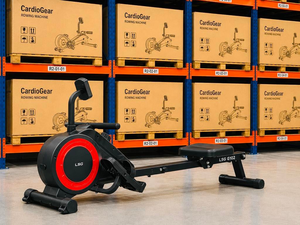 Let op! 2ehands Roeitrainer TOTALE MAGAZIJN LEEGVERKOOP, Sport en Fitness, Fitnessapparatuur, Ophalen, Zo goed als nieuw, Roeitrainer