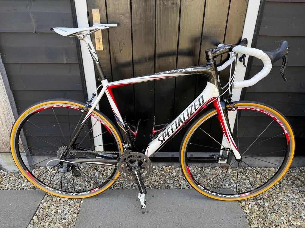 Specialized Tarmac Pro Campagnolo Super Record 11 speed, 28 inch, Gebruikt, Carbon, 57 tot 61 cm