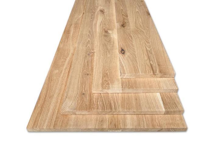 Massief eiken panelen | meubelpaneel | 20 mm | div. lengtes, Niet ingevuld, 20 tot 50 mm, Niet ingevuld, Nieuw