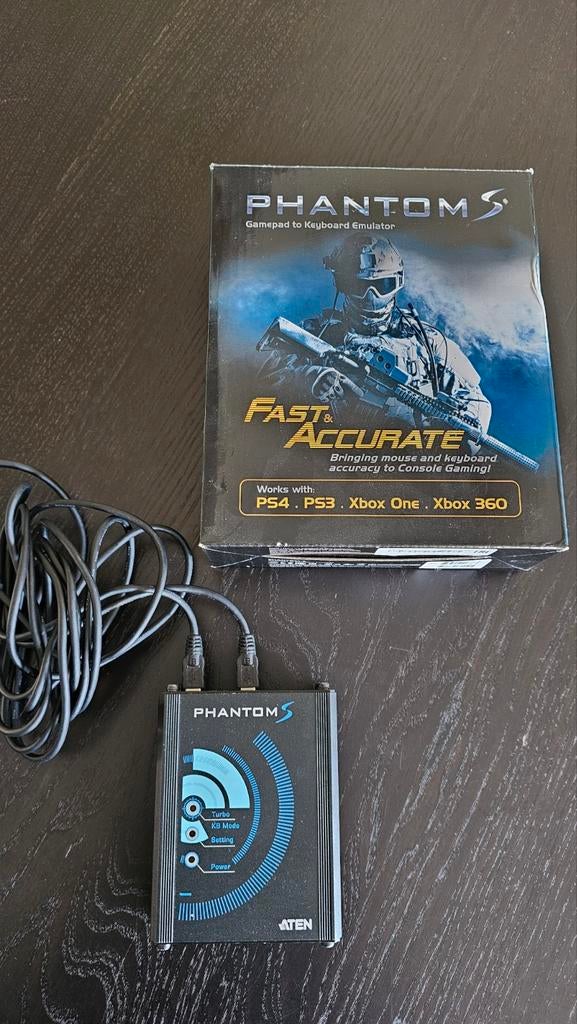 ATEN Phantom S Gamepad naar Toetsenbord Emulator, Ophalen of Verzenden, Zo goed als nieuw