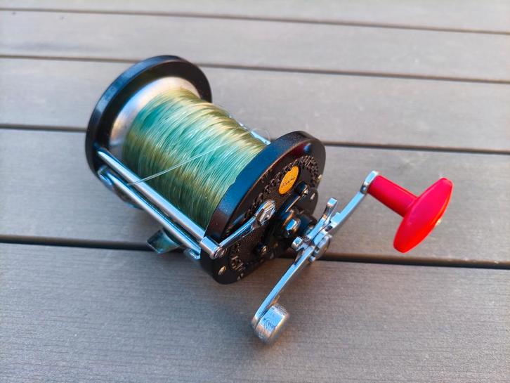 Reelmolen olympic 61 reel * aub lezen *, Watersport en Boten, Hengelsport | Zeevissen, Gebruikt, Molen, Ophalen of Verzenden