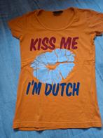 Oranje dames shirt. Koningsdag / WK, Ophalen of Verzenden, Zo goed als nieuw, Oranje, Korte mouw