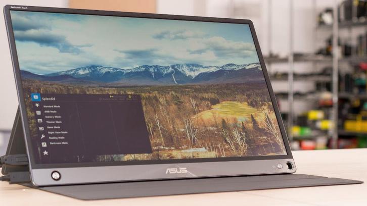 Asus ZenScreen Touch MB16AMT - Laptop monitor, Computers en Software, Monitoren, Zo goed als nieuw, 60 Hz of minder, USB-C, Touchscreen