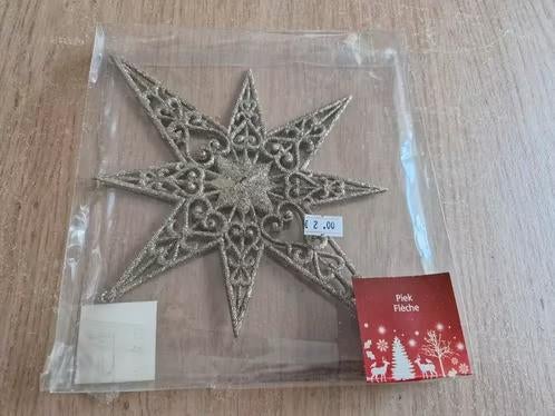 Champagne gouden ster piek h, Diversen, Kerst, Evora, Onbekend, Nieuw, Ophalen of Verzenden