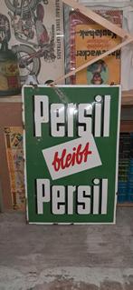 Emaille Reclamebord – "Persil bleibt Persil", Ophalen of Verzenden, Gebruikt, Reclamebord